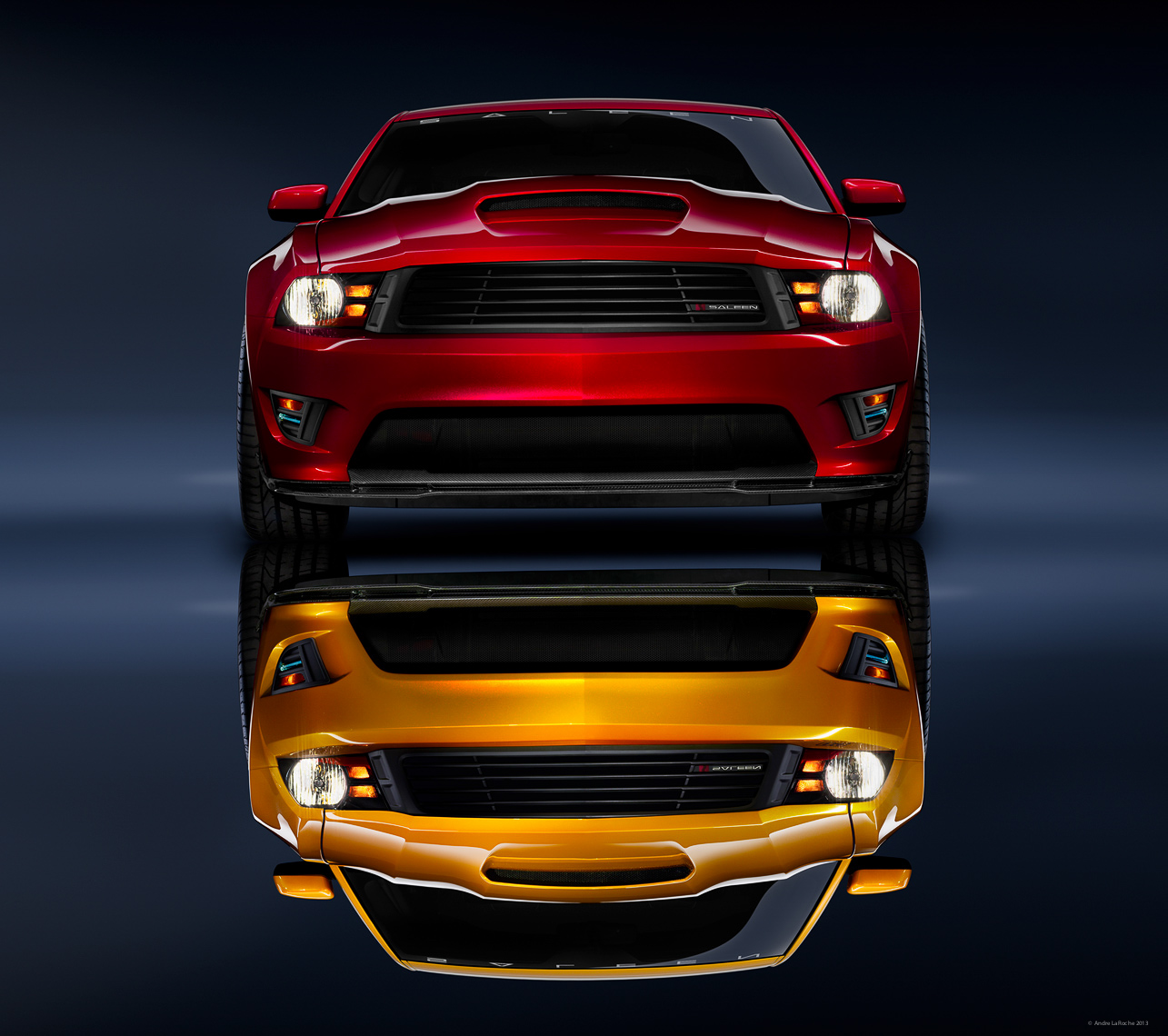 Andre LaRoche Red_Yellow_Saleen_Mustang.jpg